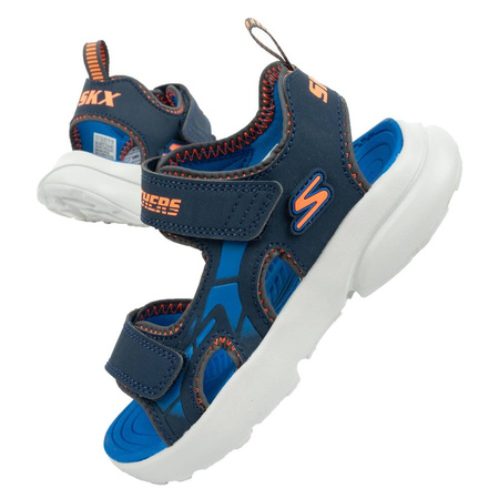 Skechers Kindersandalen [406513L/NVBL], blau.