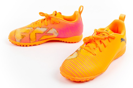 Puma Future 8 Play TT Kinder-Fußballschuhe für Kunstrasen, Orange