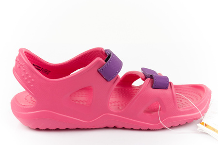 Crocs Swiftwater Kindersandalen [204988-600] rosa.