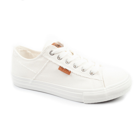 Lee Cooper Damen-Sneaker, modisches Weiß, bequem