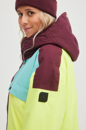 O'Neill Damen Winterjacke [1500015-43019] Snowboard Ski 20K, mehrfarbig.