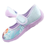 Leomil Frozen Kinderschuhe, Ballettschläppchen, Klettschläppchen