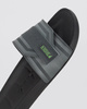 Rider Walk Herren Flip-Flops, sportlich, bequem, grau, mit Klettverschluss [12394 BB536]