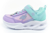 Skechers S Lights-Sola Glow [303714L/TQLV] LED Kinder Sportschuhe, lila.