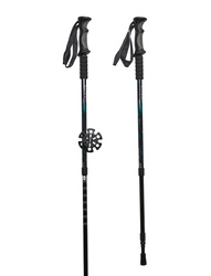 CMP Trekkingstöcke, Aluminium Nordic Walking Stöcke, Leichtgewicht, Blau