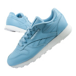 Reebok Classic Damen-Sportschuhe, blaue Sneaker, modisches Leder