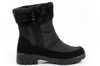 Progres Damen-Winterschuhe [PROGJ-21-13] isoliert, schwarz.