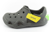 Crocs Swiftwater Kindersandalen [204021-08I] grau.