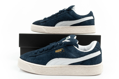 Puma Suede XL Hairy Herrenschuhe Sneaker Leder modisch marineblau [397241 01]