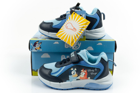Leomil Kinder-Sportschuhe Bluey – Leichte Sneaker mit Klettverschluss und LED