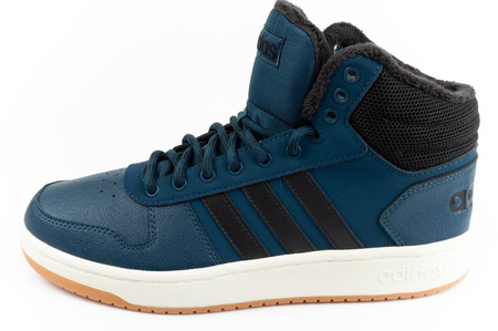 Adidas Hoops 2.0 Sportschuhe [GZ7939] Marineblau, Schwarz.