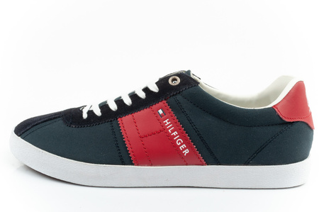 Tommy Hilfiger Herrenschuhe Sneakers modisch bequem marineblau [FM56821095 403]