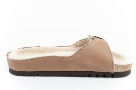 Scholl Iconic MEG Taupe Damen Flip-Flops [F303171062] Fell, beige.