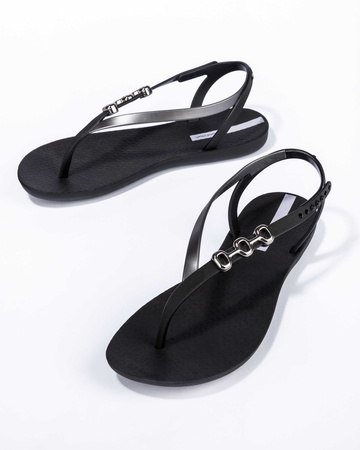 Ipanema Sandal Rio Damen-Flip-Flops, modisch und bequem, Schwarz