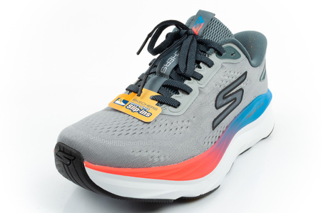 Skechers Max Run Herren-Sneaker Grau Slipper