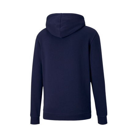Puma Herren-Kapuzenpullover aus Baumwolle mit Kängurutasche in Marineblau