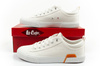 Lee Cooper Herren-Sneaker, modisches Weiß, bequem