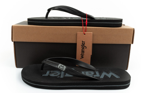 Wrangler Cole Flip-Flops für Herren, Schwarz