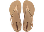 Ipanema Sandal Class Damen-Flip-Flops in Beige mit Gold