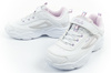 Fila Skye V Kinder-Sportschuhe mit Klettverschluss für Mädchen, Weiß