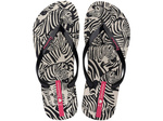 Ipanema Animal Damen Flip-Flops [83617 AY386], schwarz und weiß.