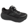Skechers Damen-Laufschuhe mit Max Cushioning, Leichtes Schwarz
