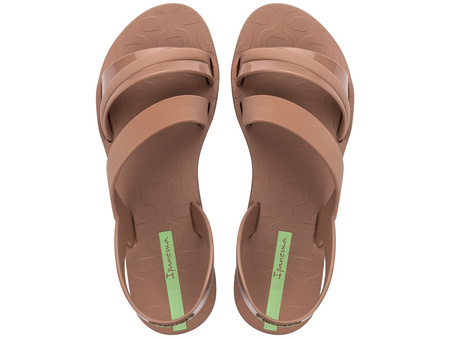 Ipanema Schuhe Sandalen Damen Vibrant Sandal Fem modisch bequem braun Gummi