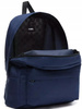 Vans Old Skool Print 22L Urbaner Schulrucksack, Marineblau, Großes VANS-Logo