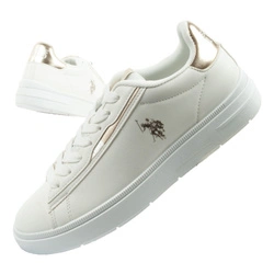 U.S. Polo Assn. Damen-Sneaker, modisch, bequem, weiß