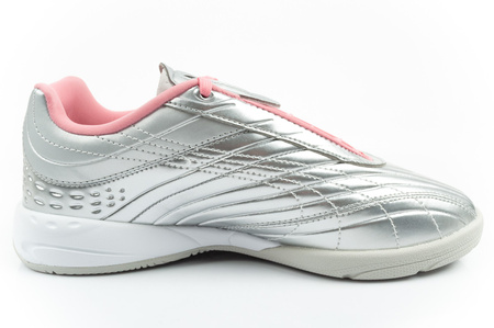 Puma V-S2 Goalgetter Sneaker für Kinder und Jugendliche, modisches Silber