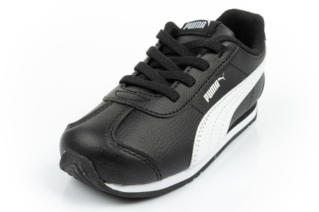 Puma Turin 3 Kindersportschuhe [384432 04] Schwarz, Weiß.