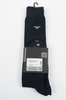 Emporio Armani Kniestrümpfe aus Baumwolle, Marineblau, 2er-Pack