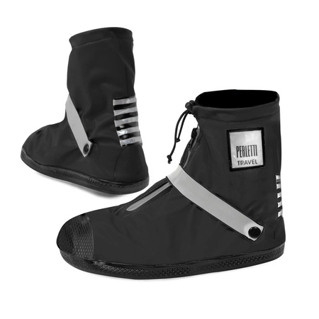Wasserdichte Schuhüberzieher von Perletti – schwarz, niedrig