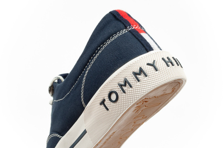 Tommy Hilfiger Herren Sportschuhe Sneakers modisch bequem marineblau [FM0FM00592]