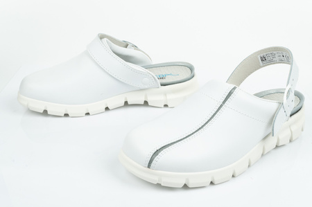 Clogs Flip-Flops medizinische Schuhe Abeba Leder [57310]