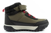 Lee Cooper Winter-Schneestiefel für Kinder, Klettverschluss-gefüttert, isoliert, modisches Khaki