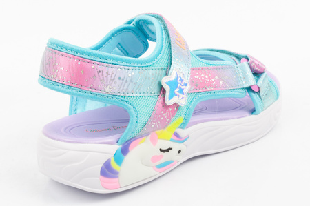 Skechers Unicorn Dreams LED-Sandalen für Mädchen