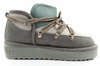 D.Franklin Damen Winterstiefel, modische, isolierte Stiefeletten in Grau