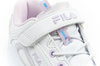 Fila Skye V Kinder-Sportschuhe mit Klettverschluss für Mädchen, Weiß