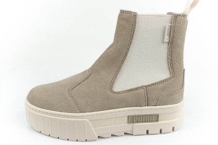 Puma Mayze Chelsea Wildleder Damen Stiefeletten [382829 05] Beige.