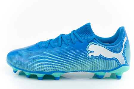Puma Future 7 Play FG/AG Hyperlink Blue [107939 01] Fußballschuhe, blau.
