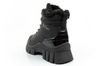 Lee Cooper Damen Winter-Wanderschuhe, isoliert, Schwarz, High-Top