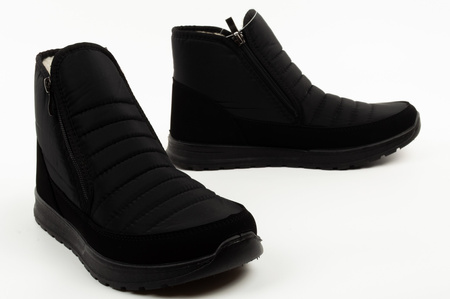Progress Herren-Winterstiefel – Isolierte Schneestiefel mit modischem Reißverschluss
