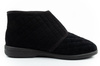 Scholl Lili Knöchelpantoffeln Damen Hausschuhe warm Schlupfschuh Klettverschluss [F301741004]