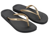 Ipanema Anatomica Flip-Flops für Damen, modisch, bequem, schwarz, für den Strand [81030 BC706]