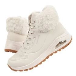 Skechers Uno Rugged Damen-Sportschuhe [167274/OFWT], Creme.