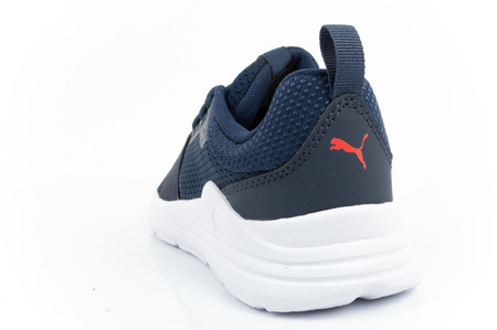 Puma Wired Run [374216 21] Kindersportschuhe, marineblau.