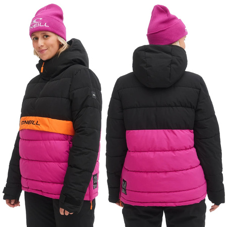 O'neill Damen Winter-Känguru-Jacke [1500028-49010] Snowboard-Ski 10K, mehrfarbig.