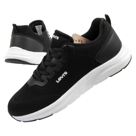 Levi's Hudson Sneaker für Damen, modisches Schwarz, bequem