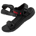 Lee Cooper Damensandalen [LCW-24-34-2615L], schwarz.